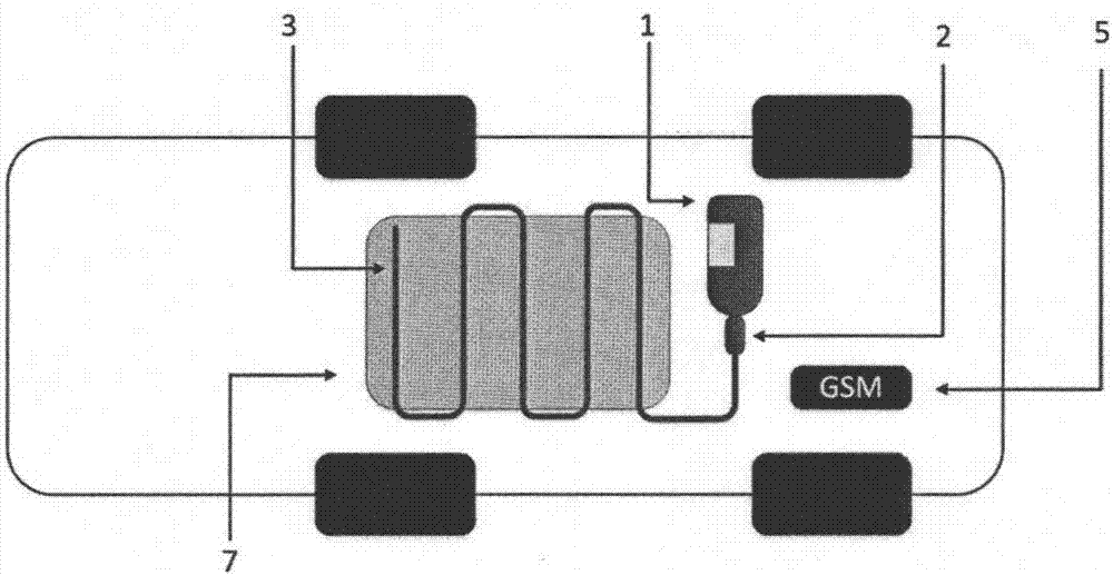 Temperature sensing self-starting fire extinguishing device of electric automobile