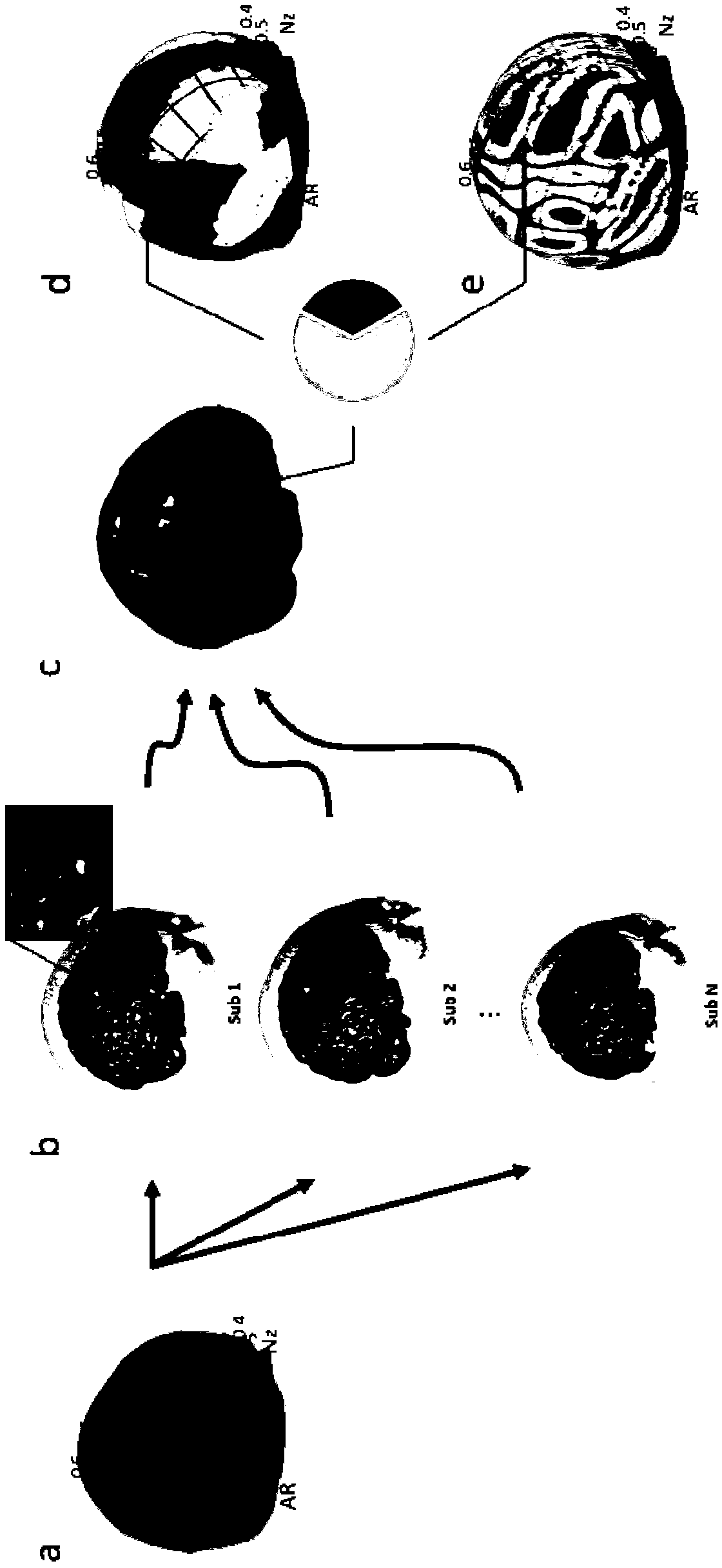 Individual transcranial brain map generation method based individual characteristics, navigation method and system thereof