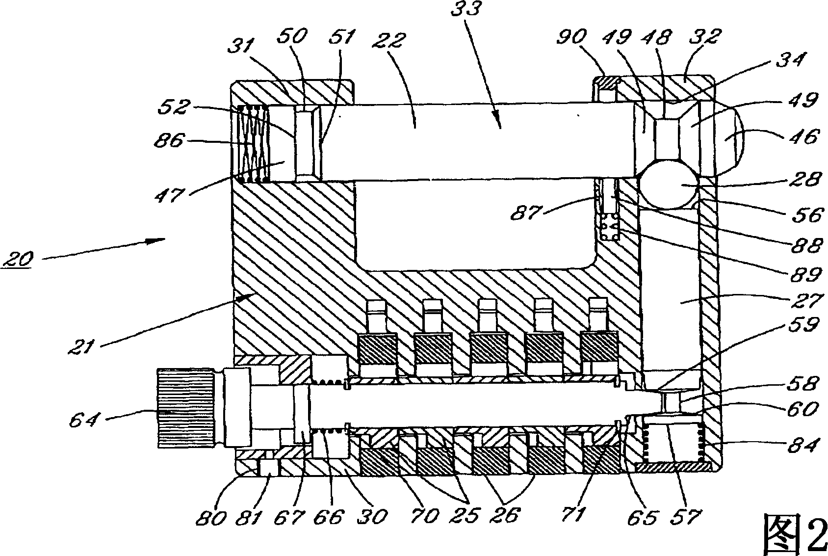 High-safety combination pad-lock with lock bar