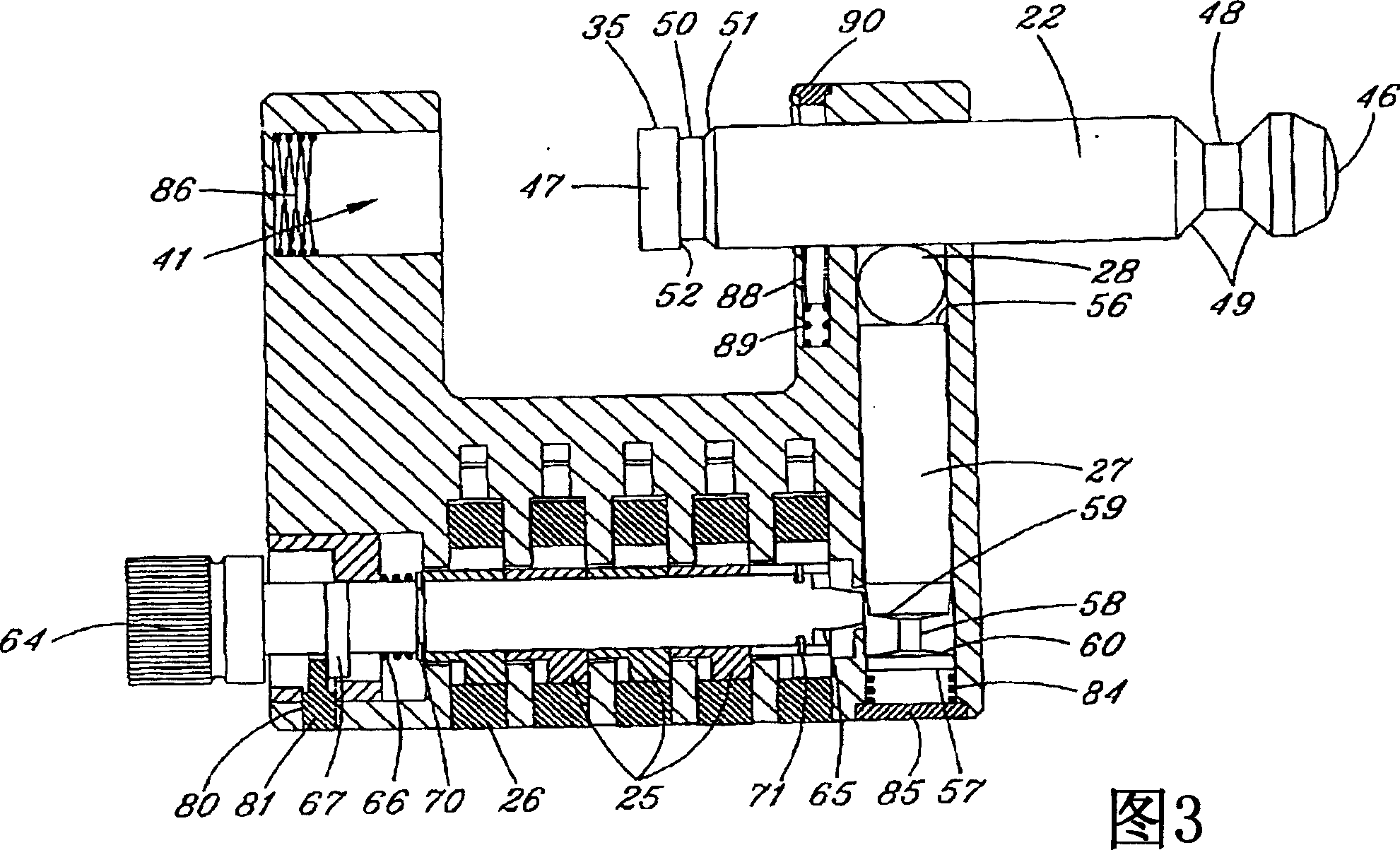 High-safety combination pad-lock with lock bar