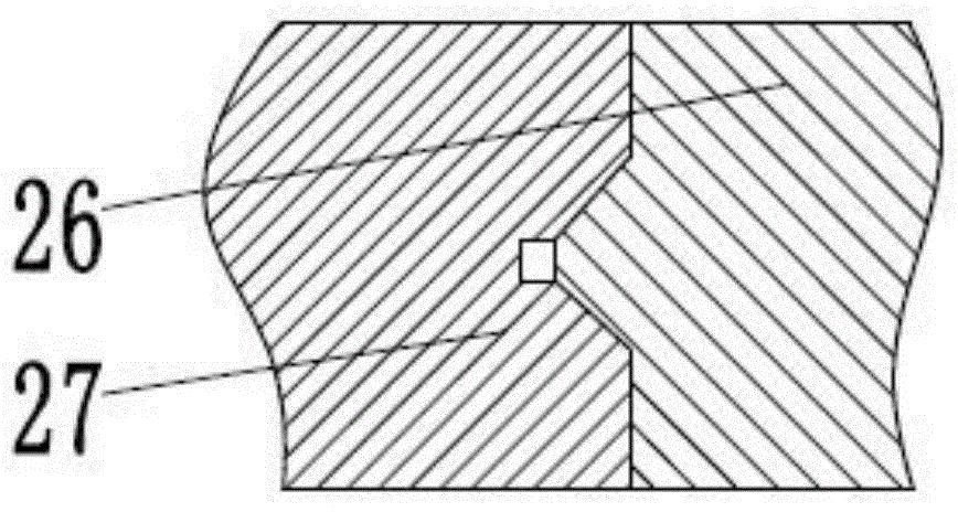 A continuous hot stamping device and process