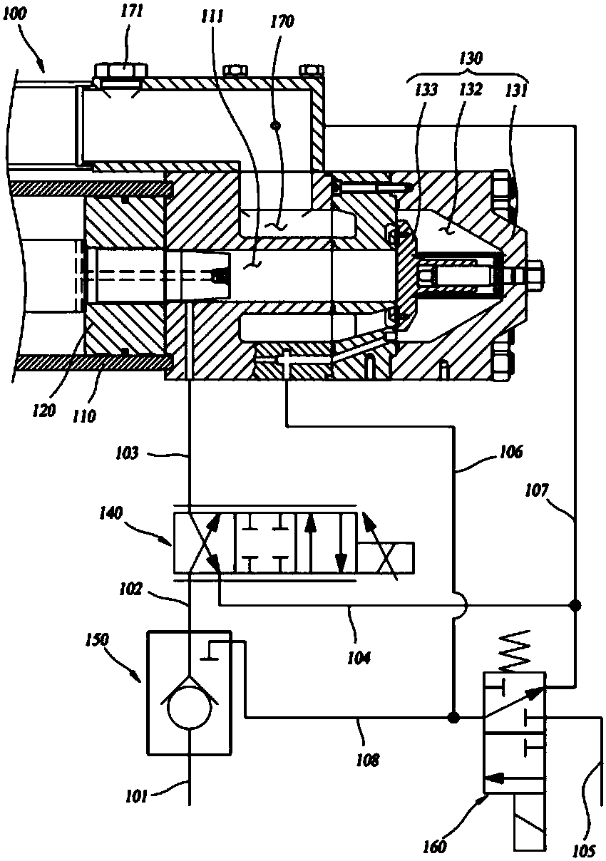 Monitoring block for real-time integrity evaluation during operation of power plant hydraulic actuator