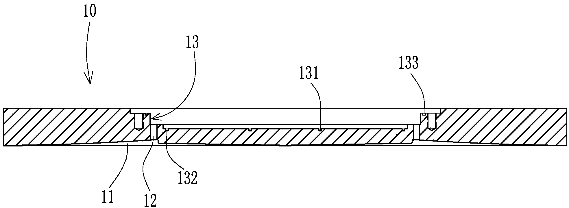 Liquid distributor with two stages of runners for chromatographic column