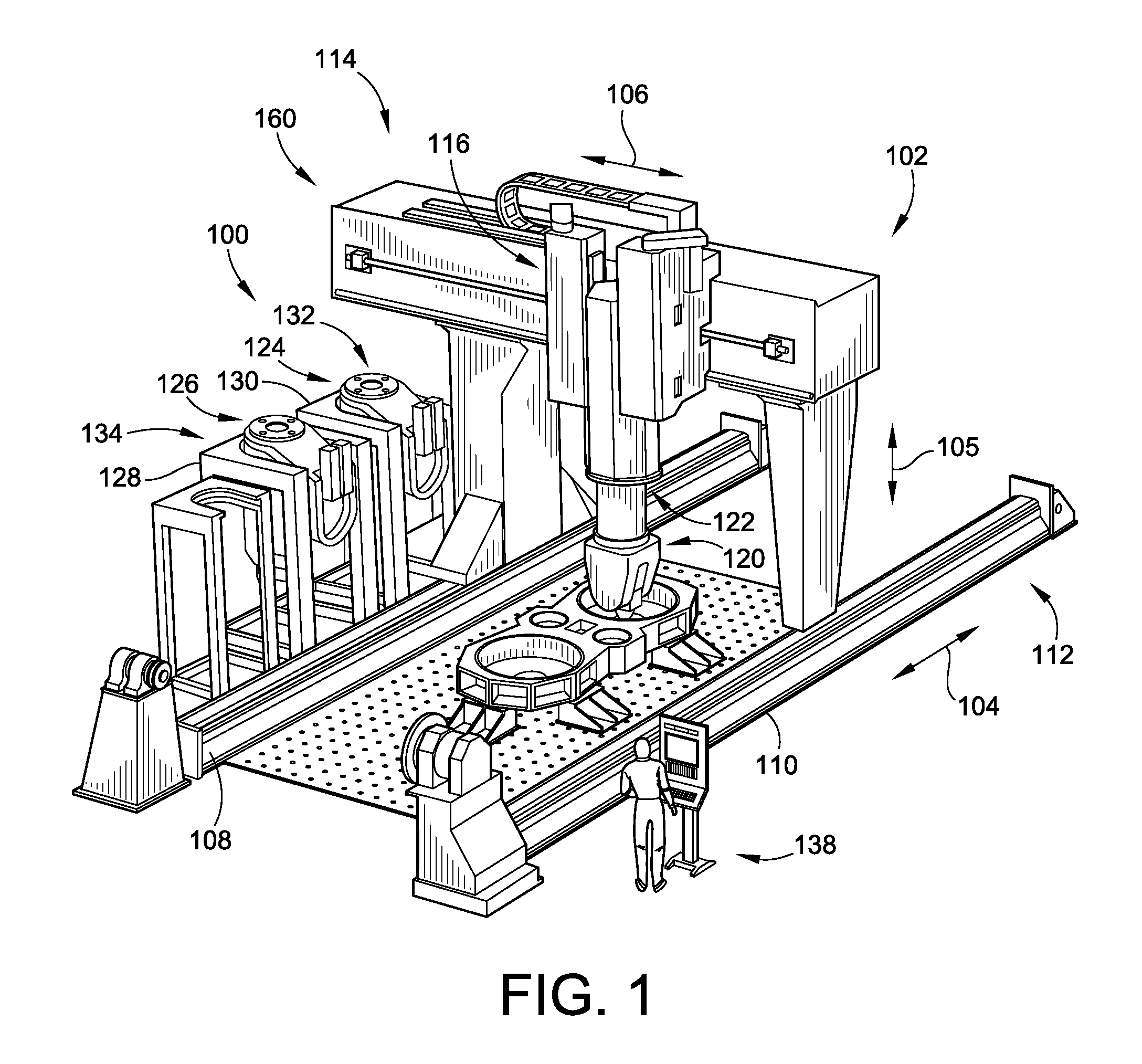 Manufacturing process and apparatus having an interchangeable machine tool head with integrated control