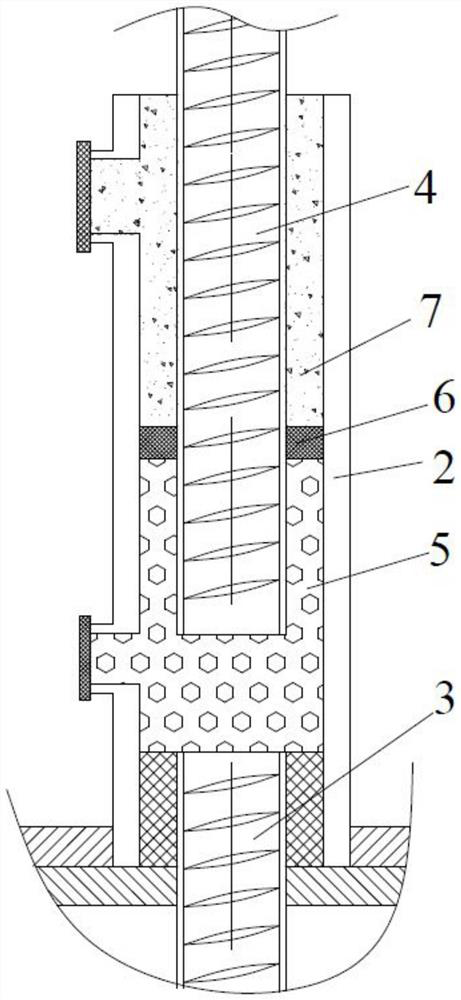 A manufacturing method for semi-grouting sleeve steel bar joints with precise control of grouting fullness