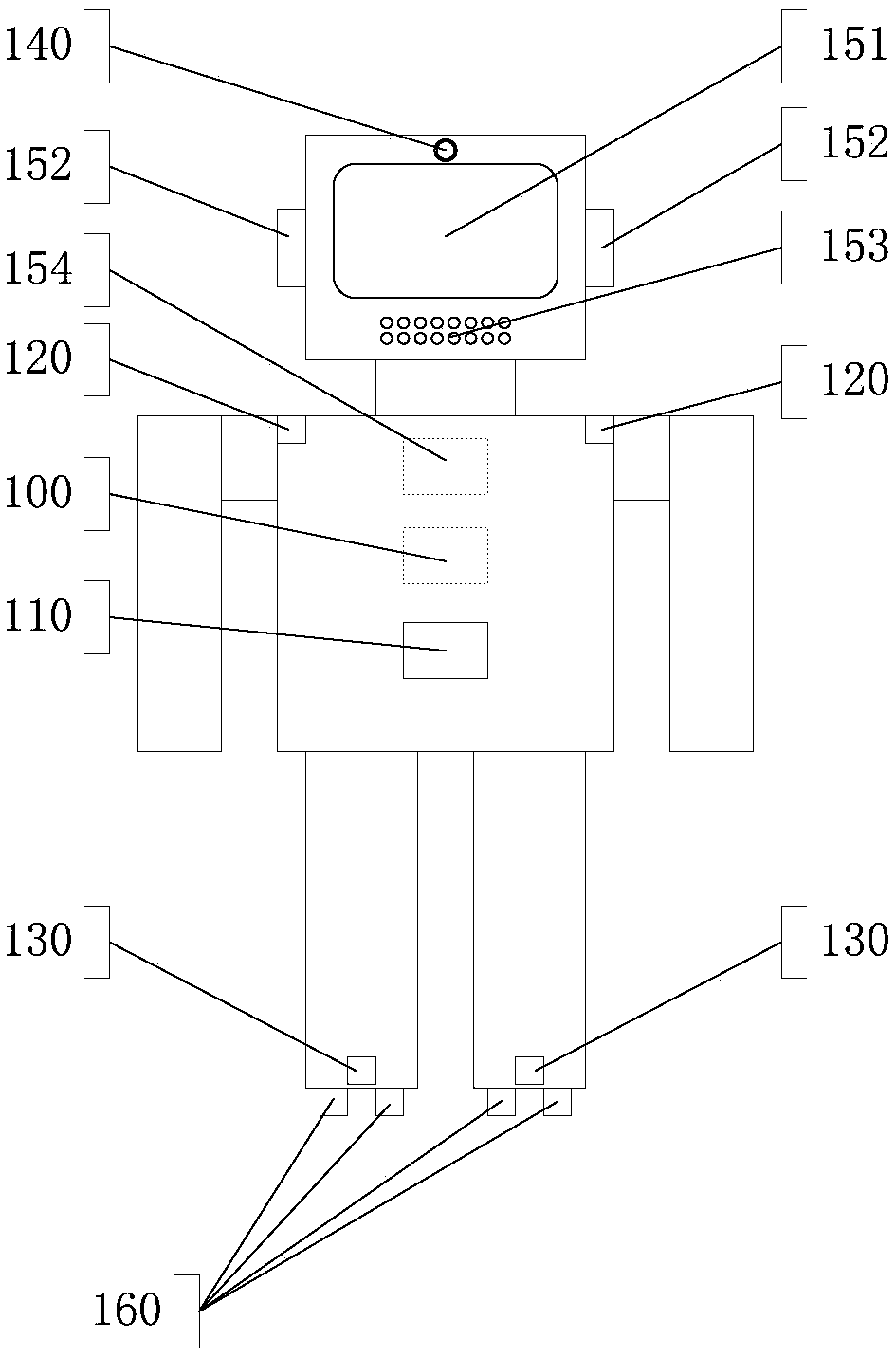 Intelligent explanation robot and explanation method and system