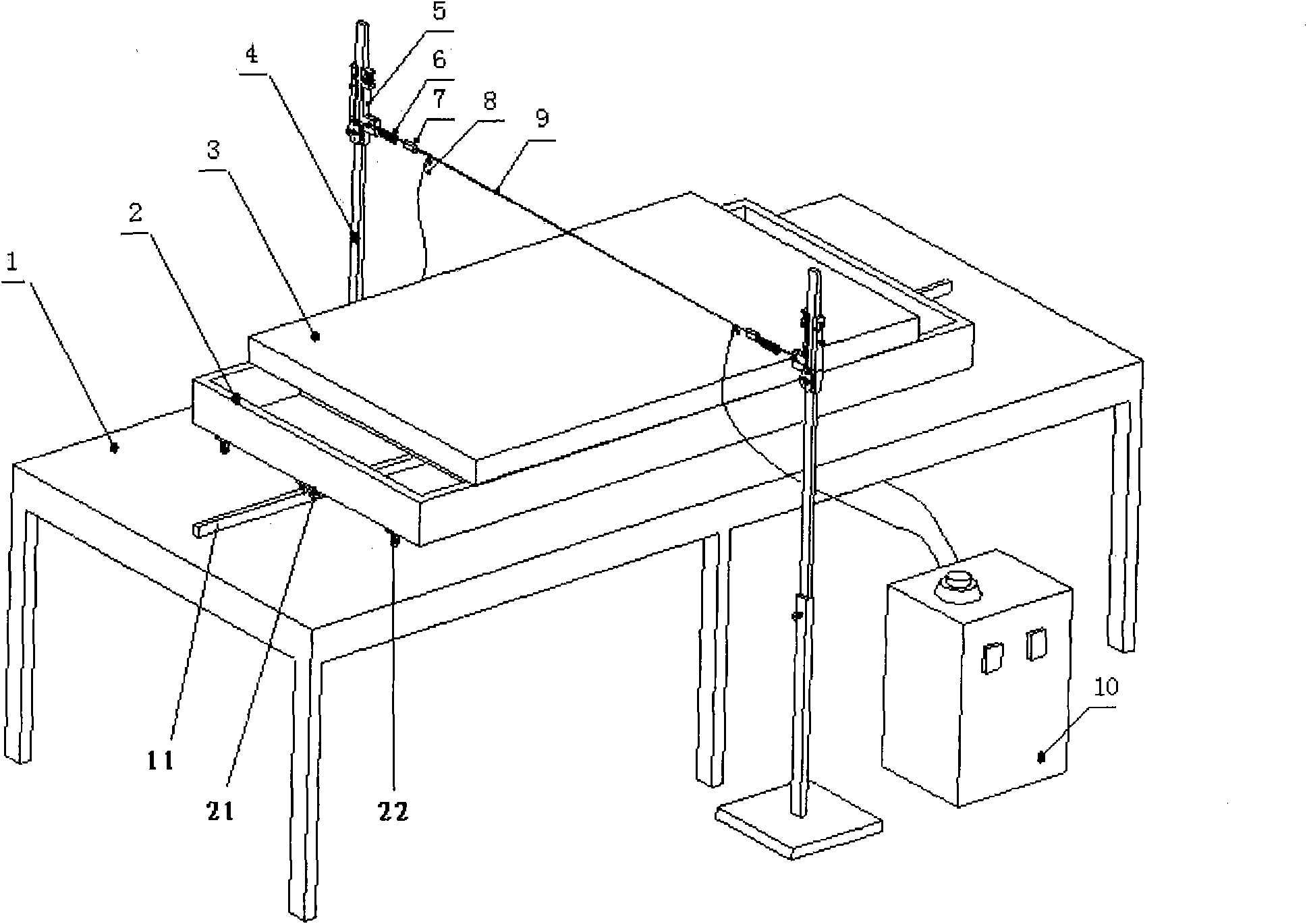 Lost foam cutting equipment