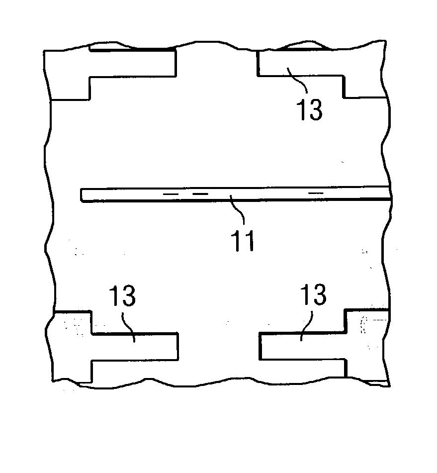 Method of preventing seam defects in isolated lines