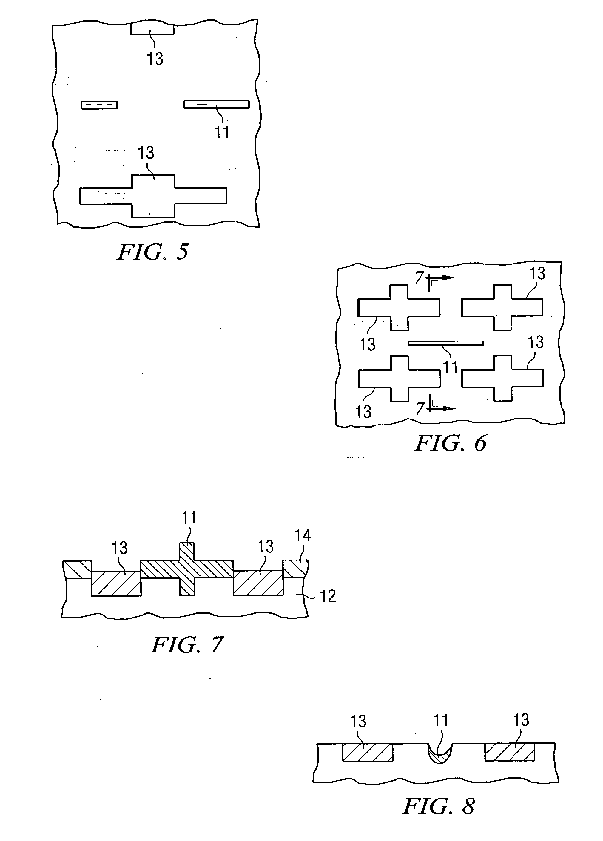 Method of preventing seam defects in isolated lines