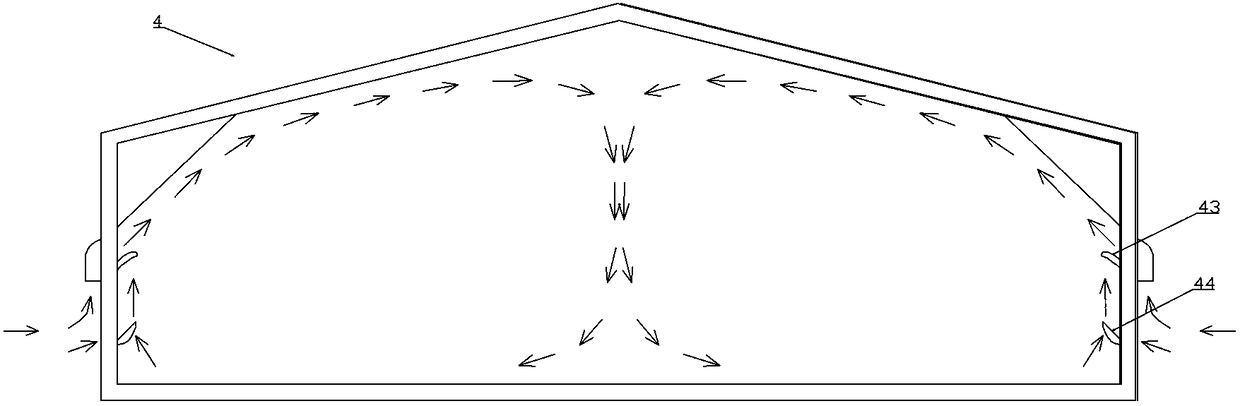 Vehicle for laying hen field scattering breeding