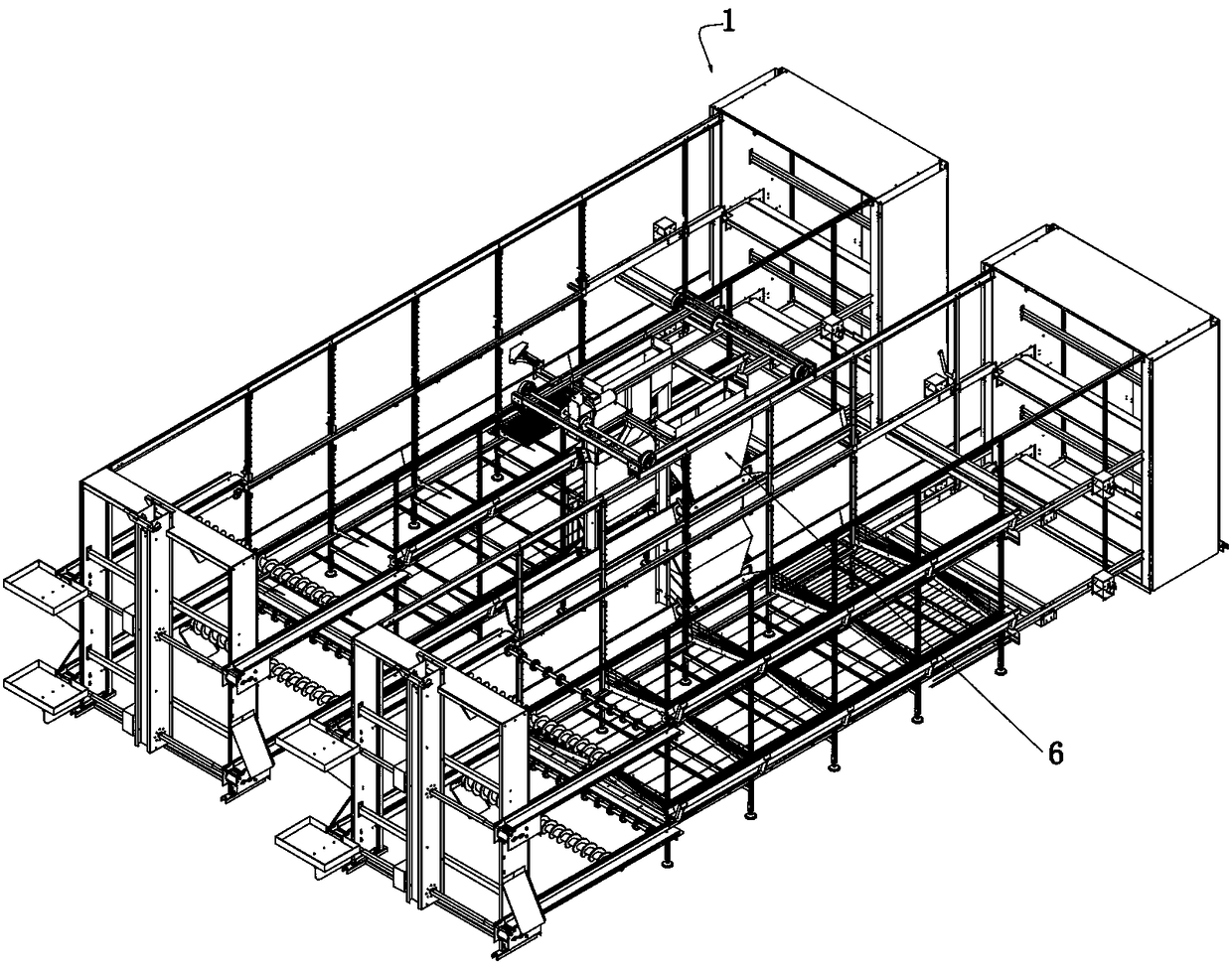 Vehicle for laying hen field scattering breeding