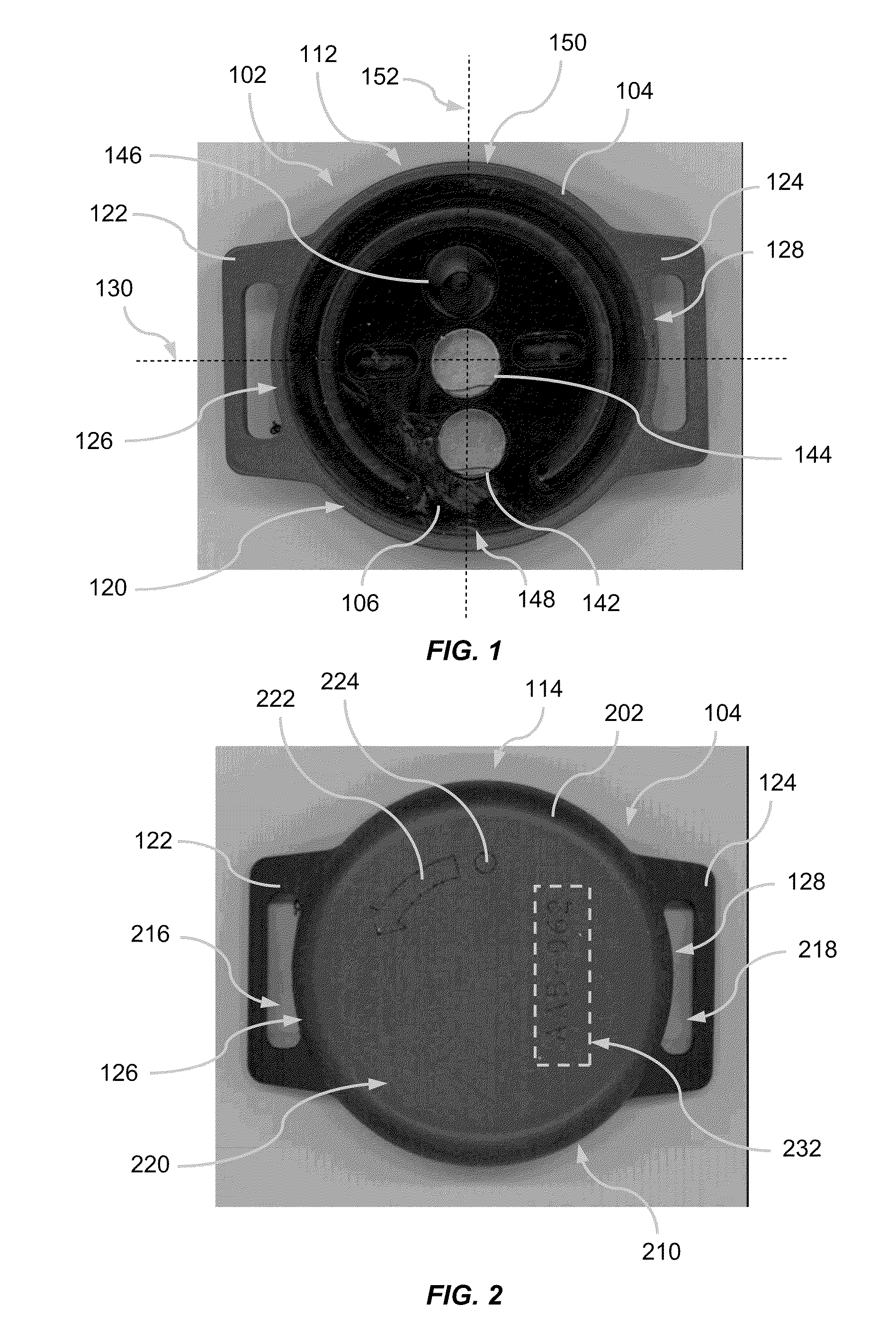 Reading mechanism for dosimeter