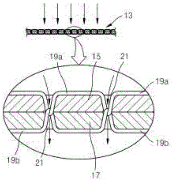 Fiber product provided with water repellant coating layer and method for manufacturing the fiber product