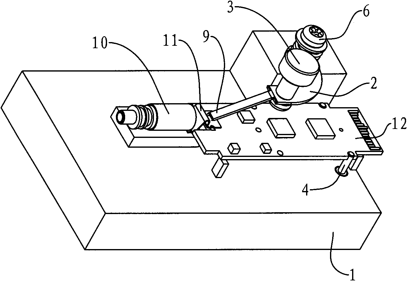 Device soft belt welding fixture