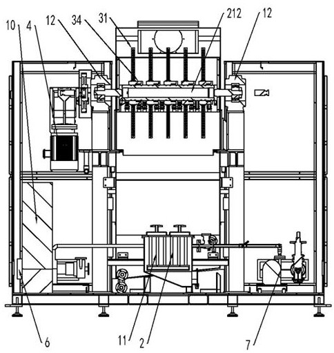 Disc type cloth film evaporator