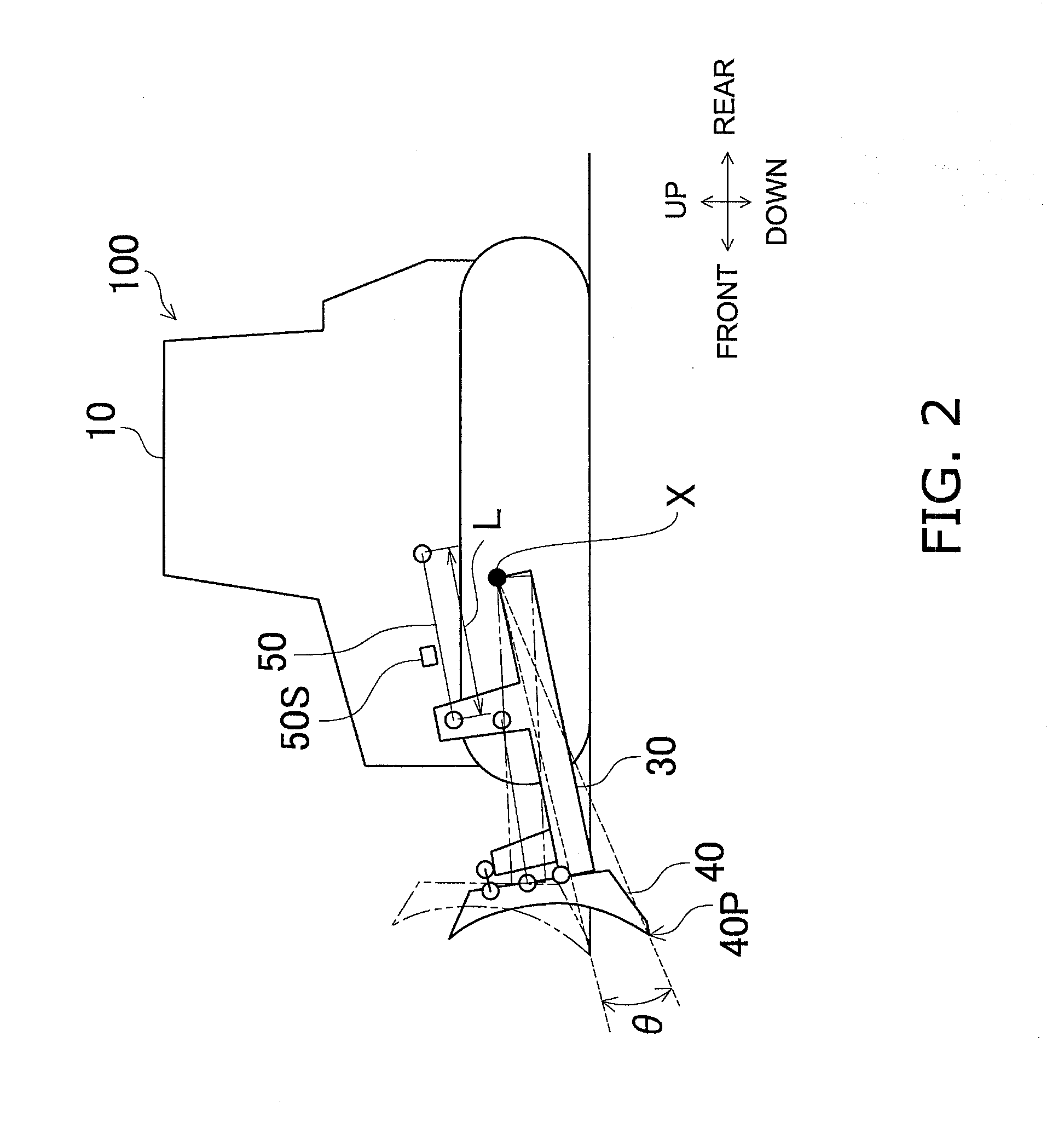 Blade control device, working machine and blade control method