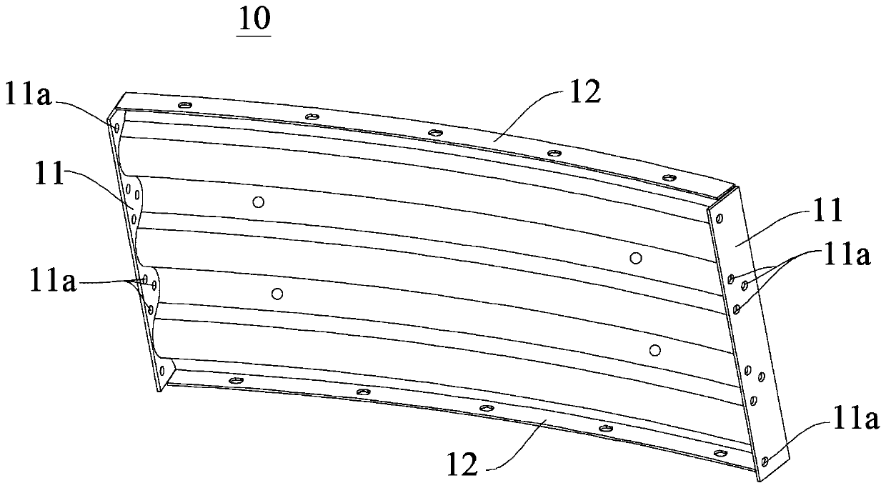 Tunnel reinforcing structure and construction method thereof