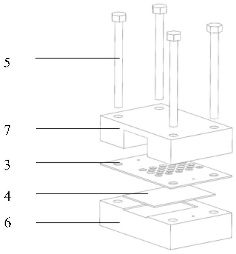 Method and mold for preparing heat-conducting gasket and obtained heat-conducting gasket