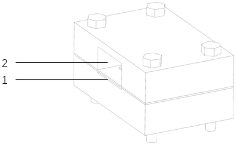 Method and mold for preparing heat-conducting gasket and obtained heat-conducting gasket