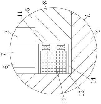 Raw material transportation device for lithium battery processing