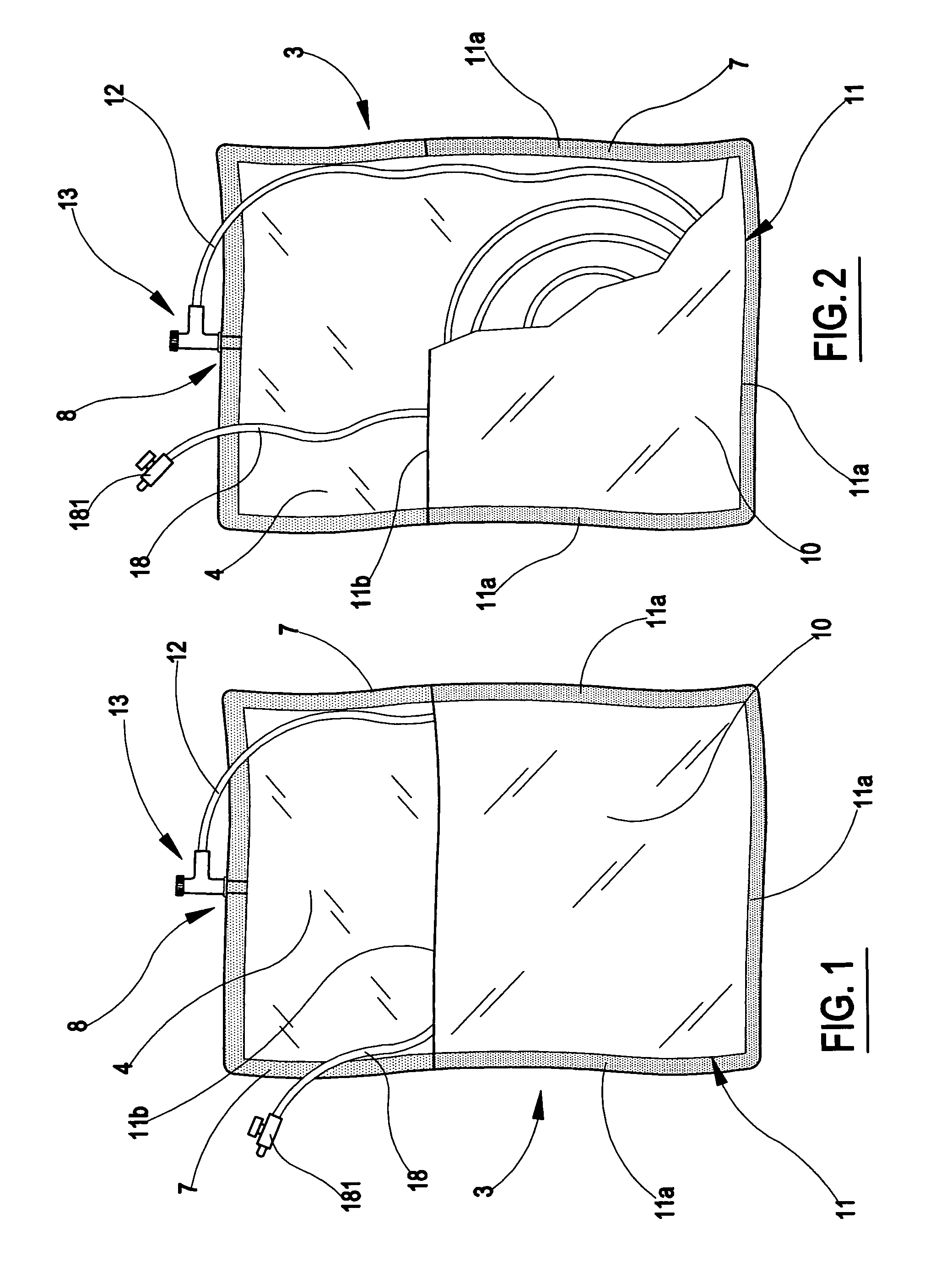 Dialysis bag, a dialysis set comprising the bag, and a three-way connector for access to a dialysis bag