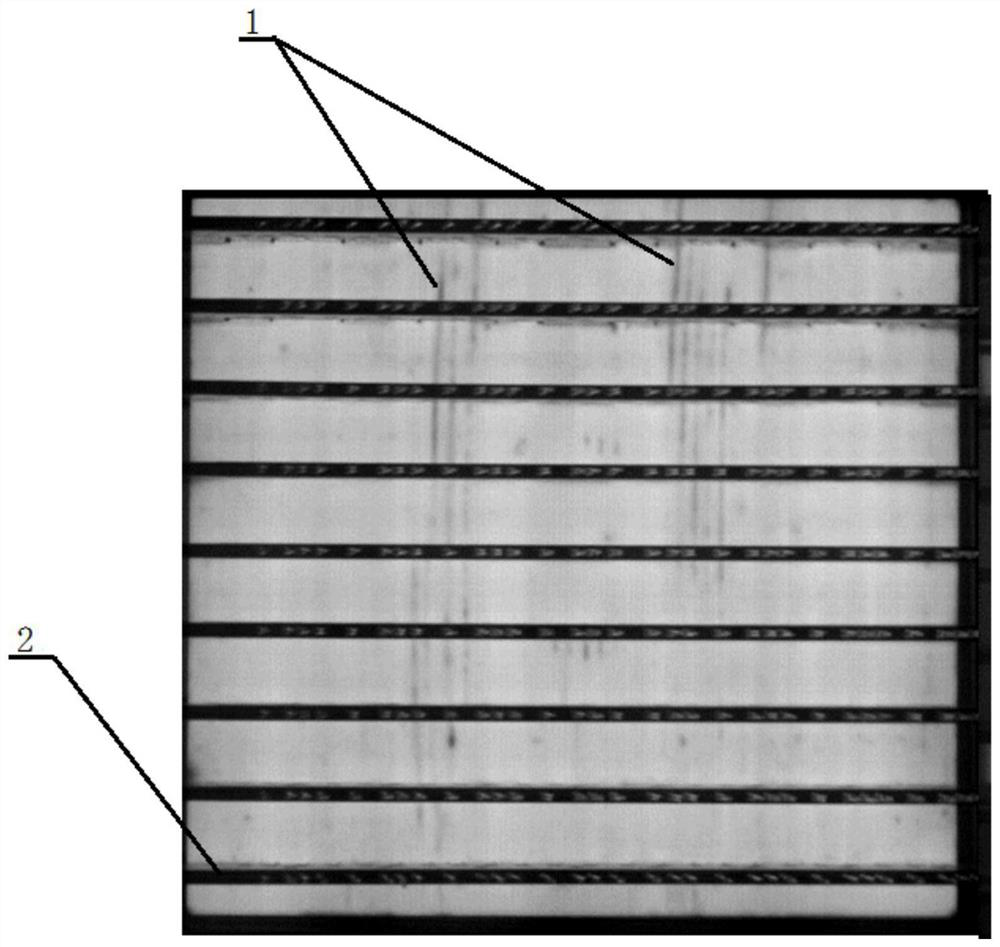 Method for judging abnormal reasons of solar cell based on PL test