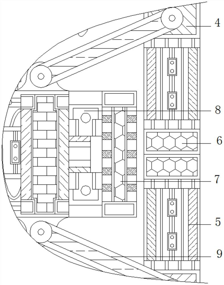 Self-hiding data transmission port data theft prevention encryption device for computer