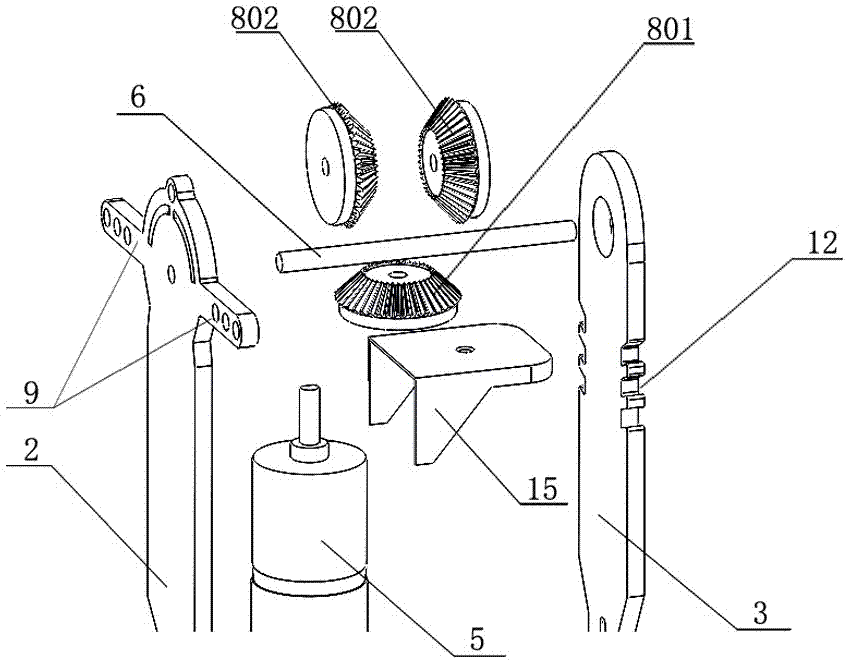 Rehabilitation training device for lower limb exoskeleton joints