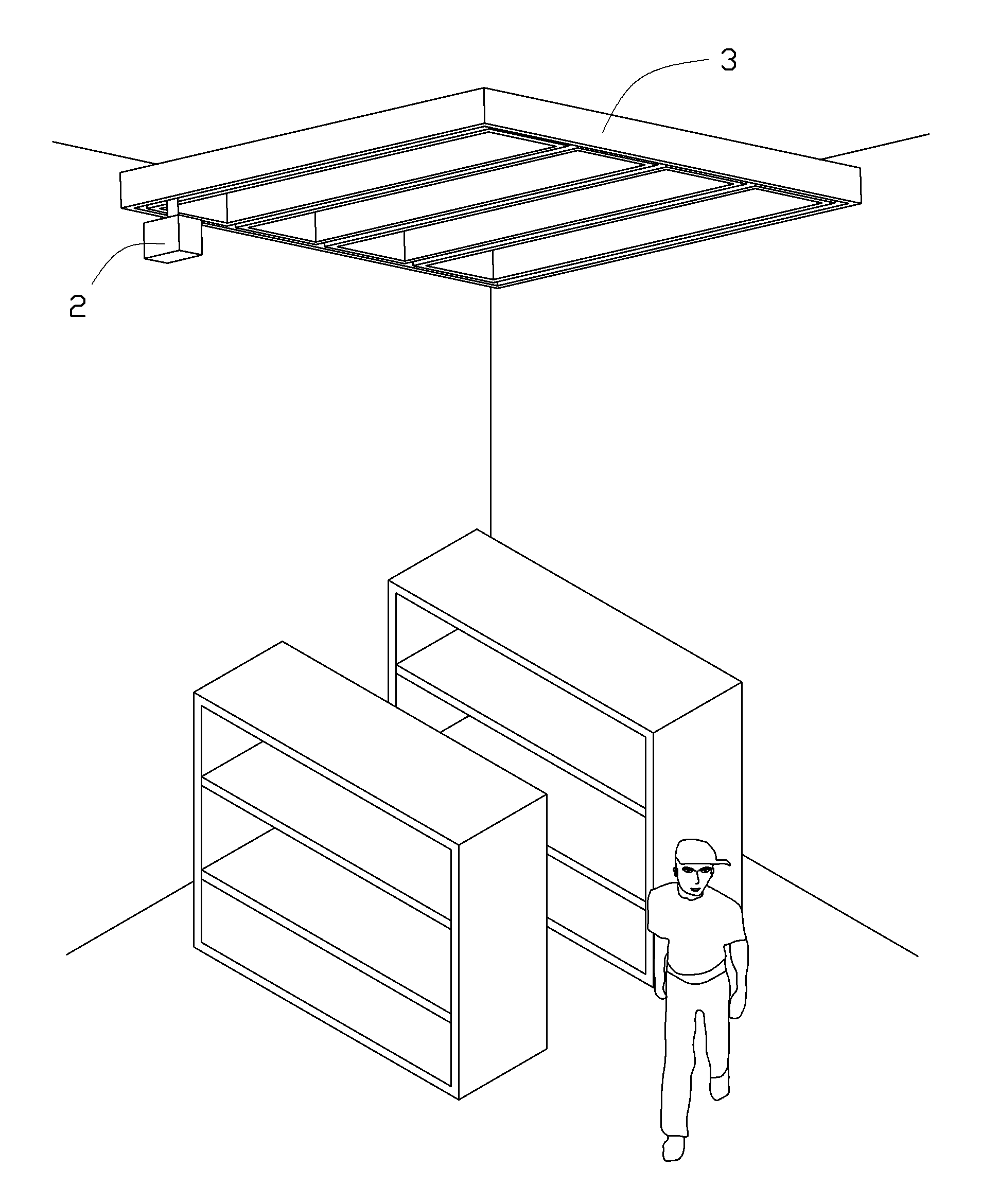 Camera device and method for dynamically detecting monitoring object by using same