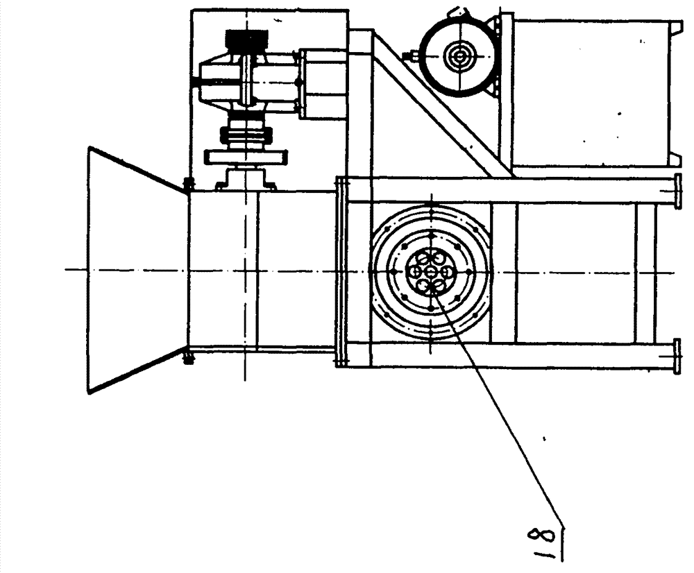 Vegetable garbage disposer