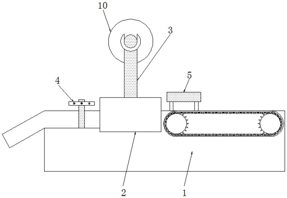 A device that utilizes gravity changes to perform emergency braking and integrates cutting and coating