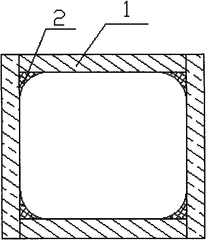 High-strength gas flue