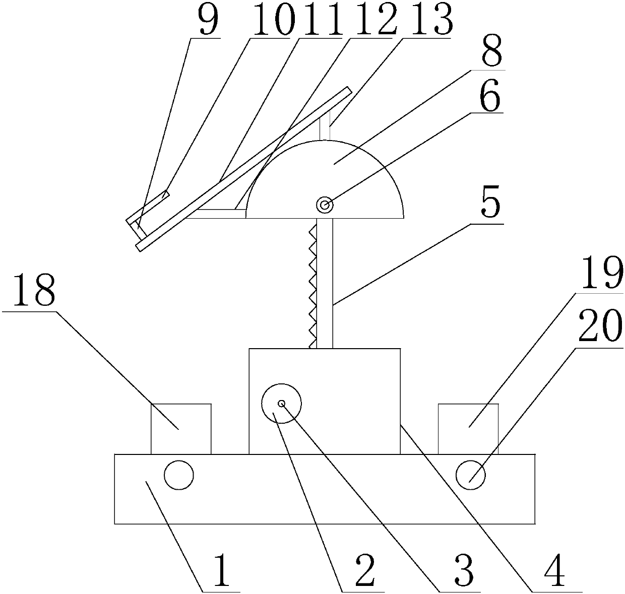 Application method of reading assisting tool