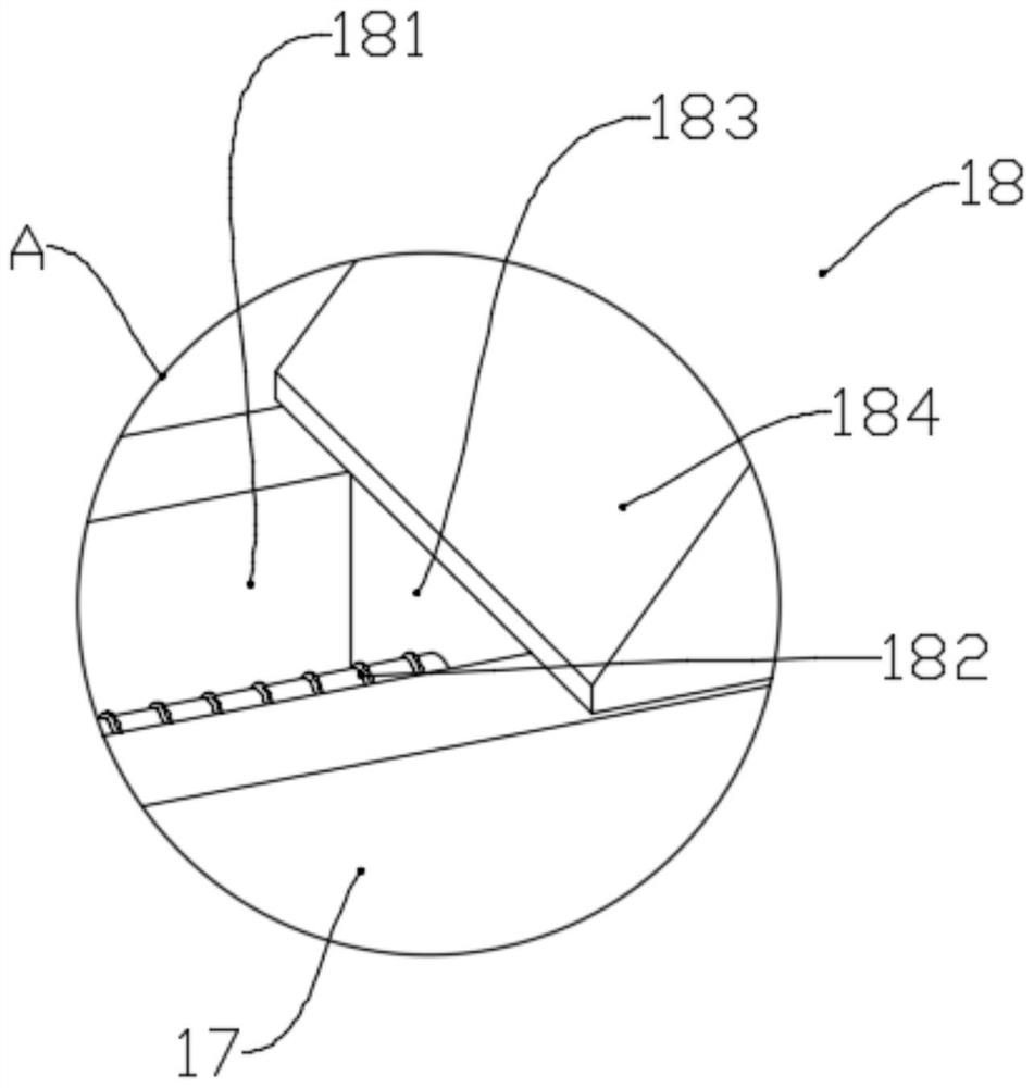 Spraying and dust falling device for road and bridge construction