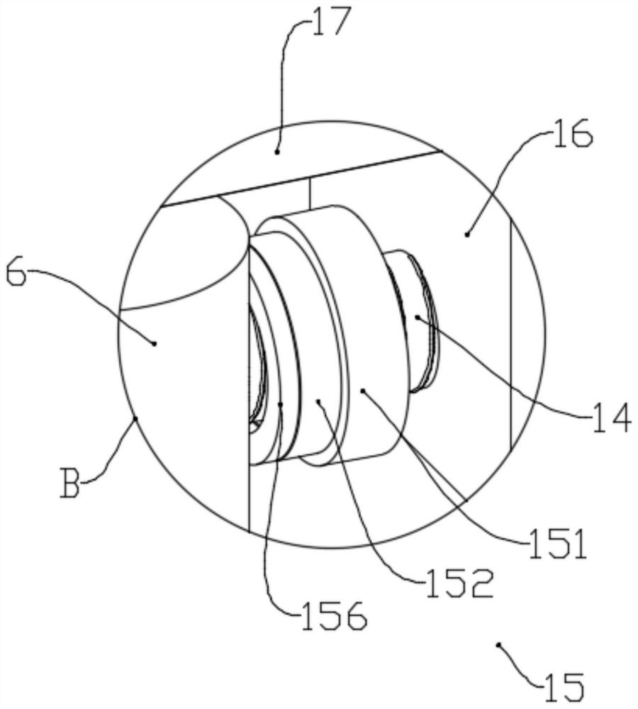 Spraying and dust falling device for road and bridge construction