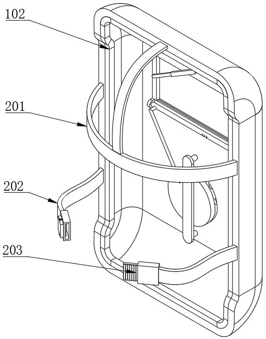 Blending pump splash-proof device for aviation fuel preparation