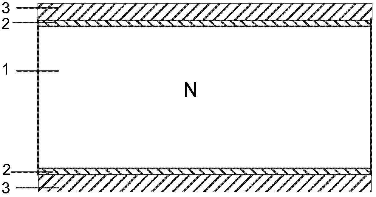 Heterojunction with intrinsic thin layer (HIT) solar cell structure with heterogeneous floating junction back passivation, and preparation process thereof