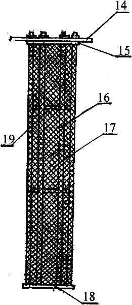 Multi-pipe internal pressure mechanical circulation forced cross current solid-liquid separation dynamic membrane system and device thereof