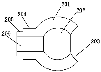 Novel water suction and drainage device for ships