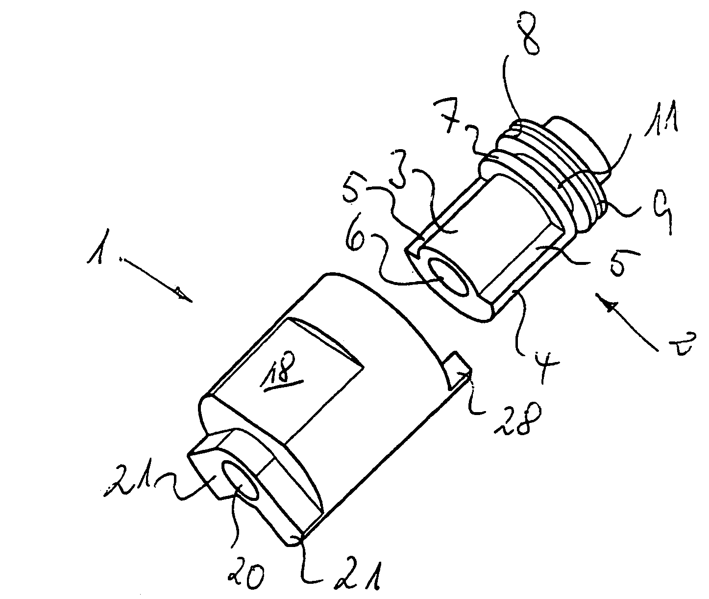 Pivot-action damper