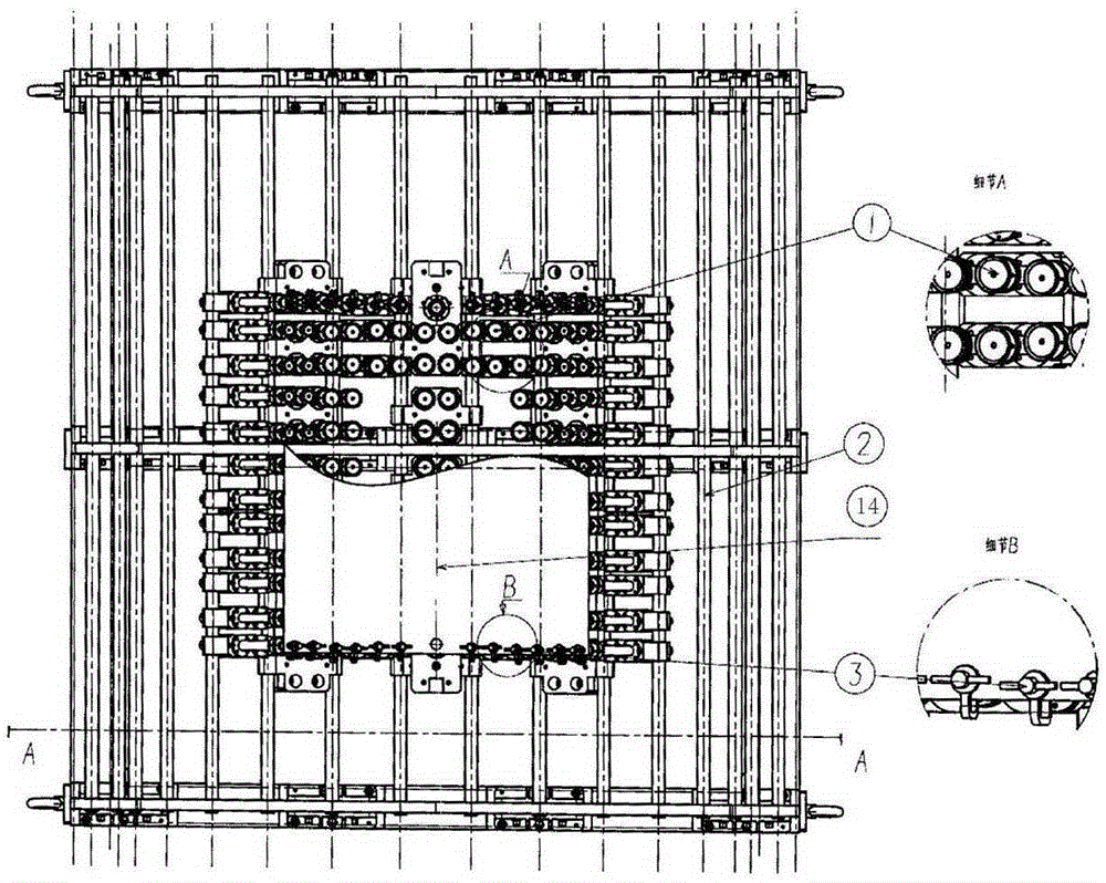 Aircraft skin no-allowance milling flexible tool and application method thereof