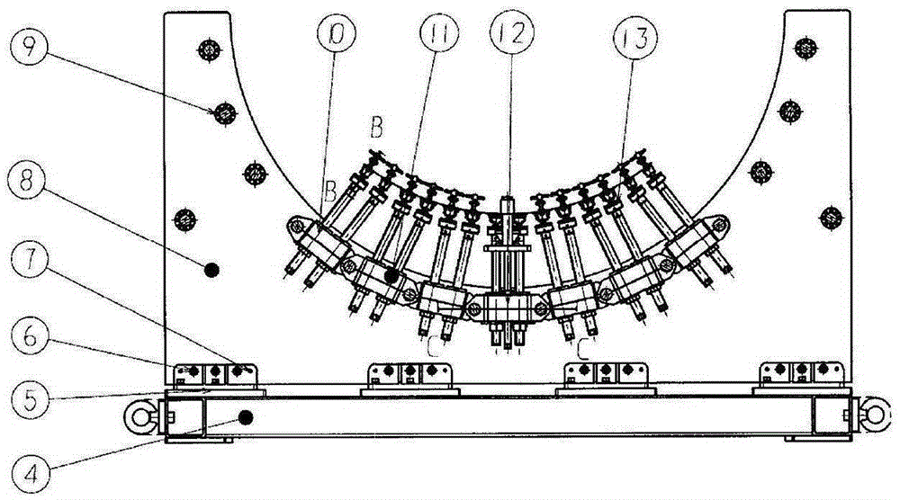 Aircraft skin no-allowance milling flexible tool and application method thereof