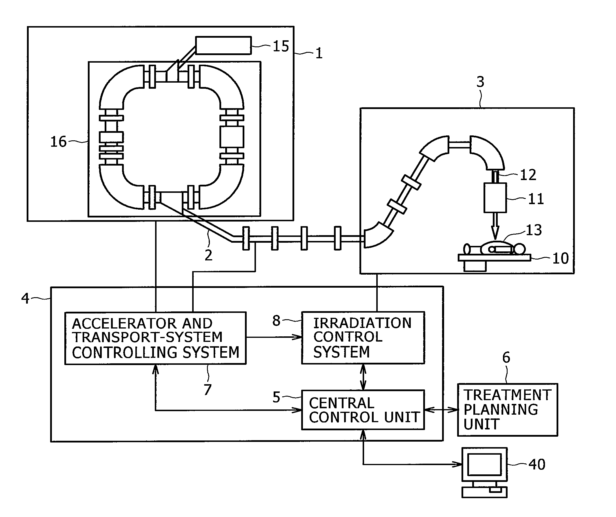 Beam monitor system and particle beam irradiation system