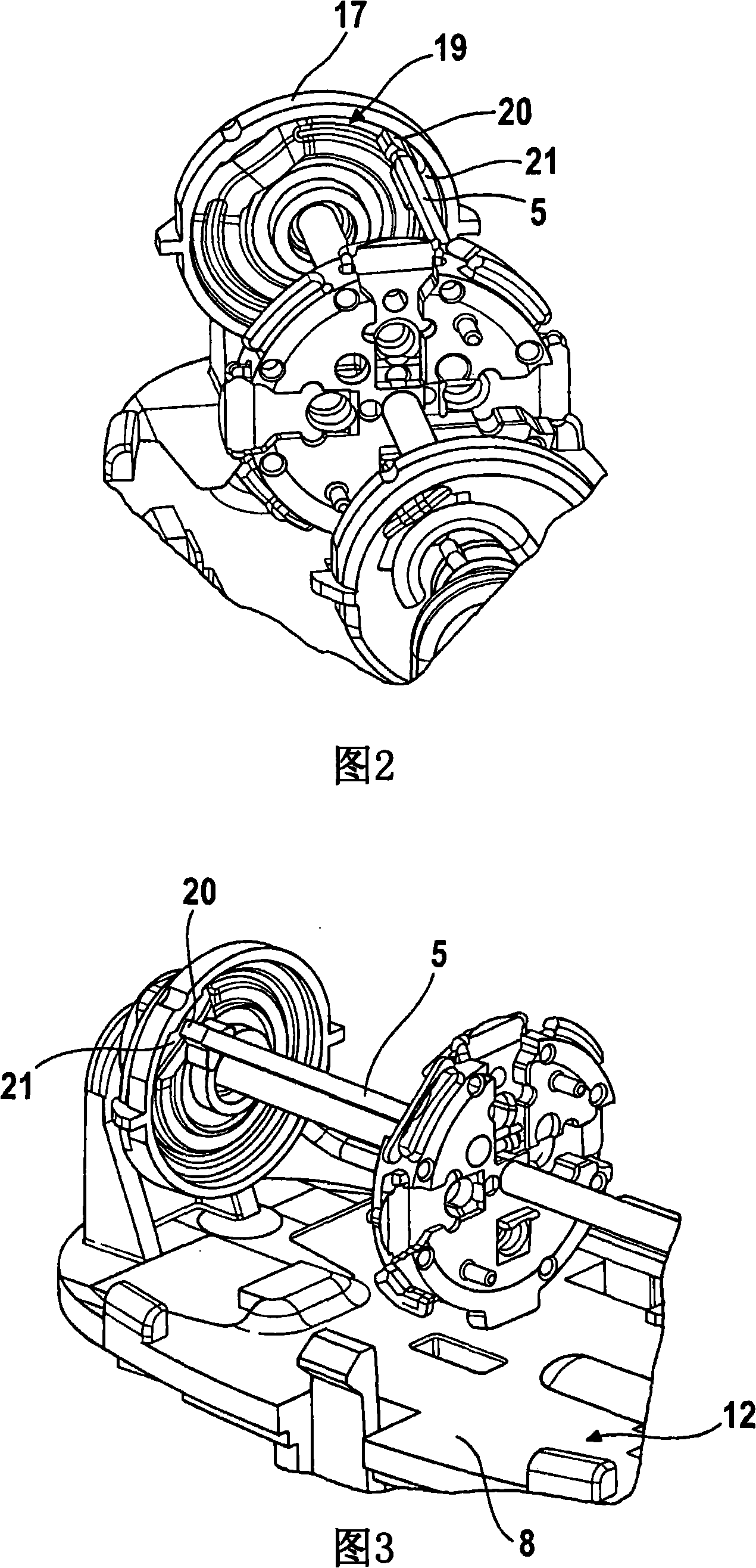 Washable personal grooming device, in particular hair removal device, and method for production of components of such device