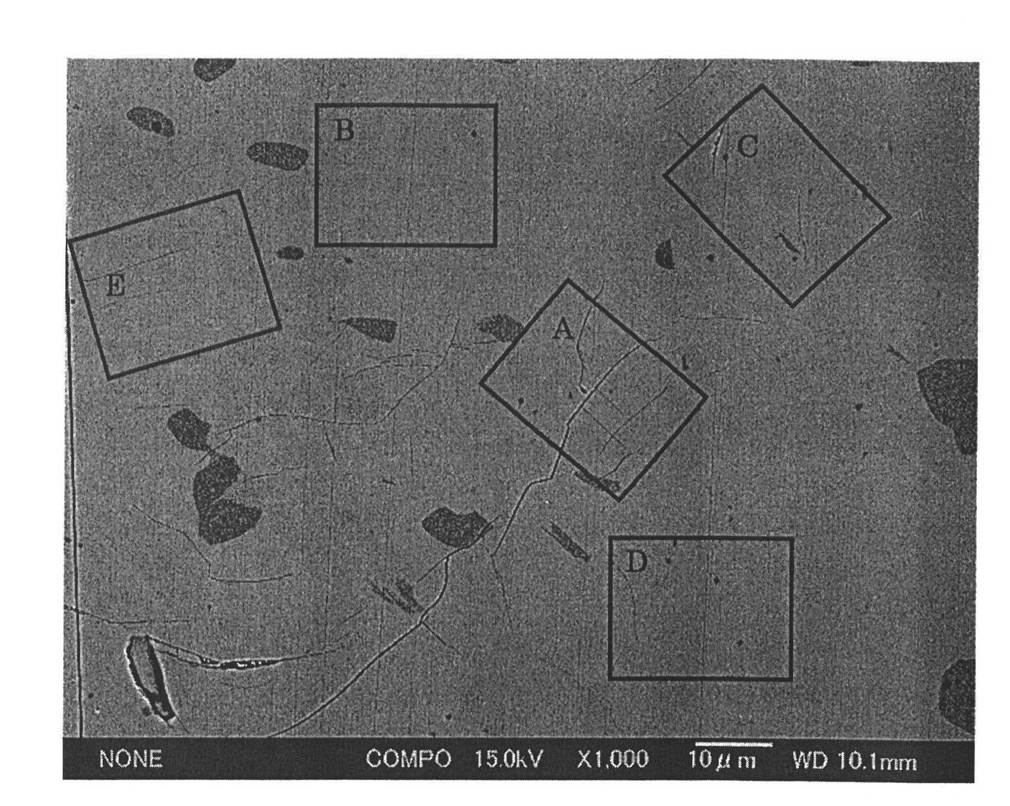 Hydrogen-absorbing alloy, fabrication method thereof and alkaline storage battery