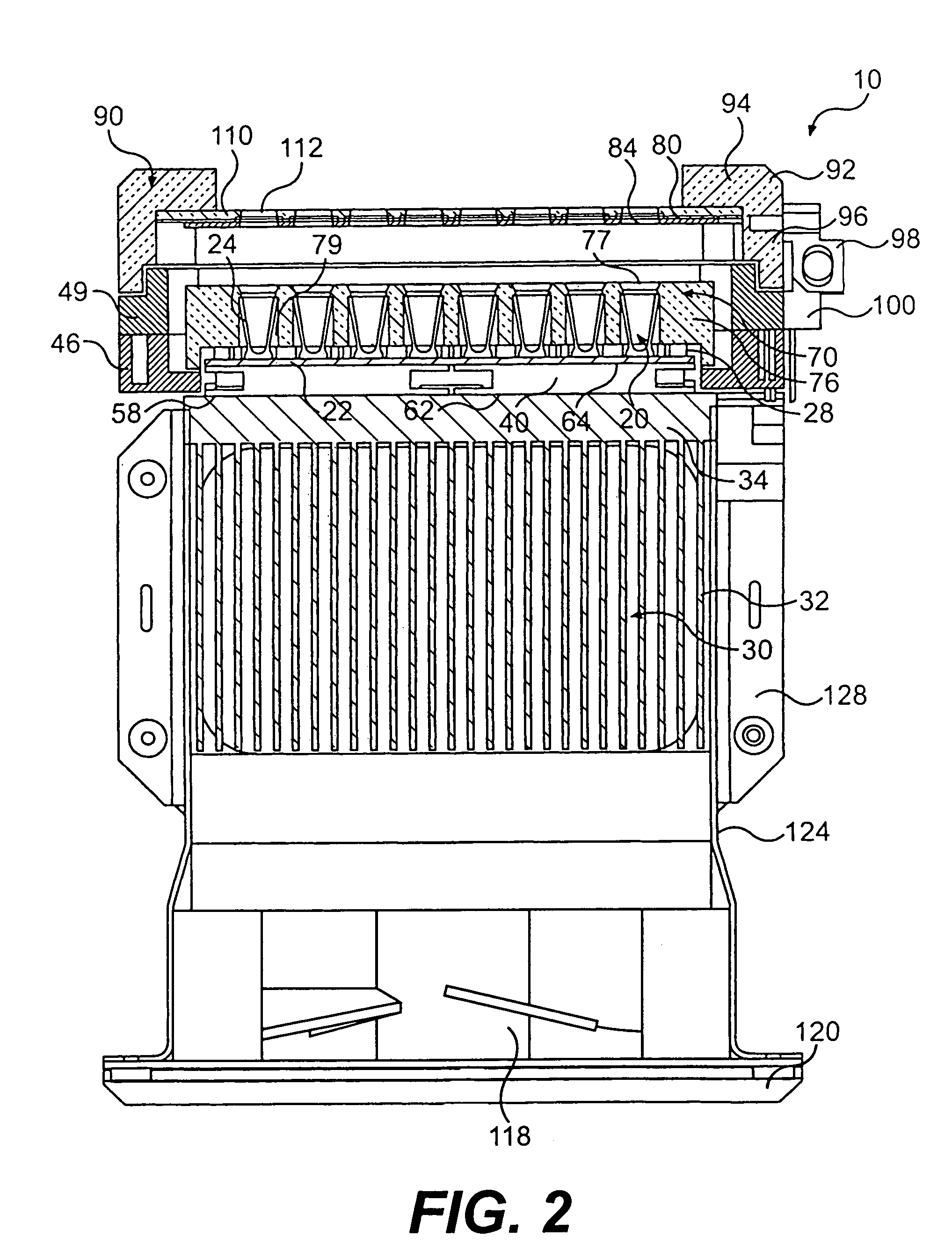 Apparatus and method for thermally cycling samples of biological material with substantial temperature uniformity