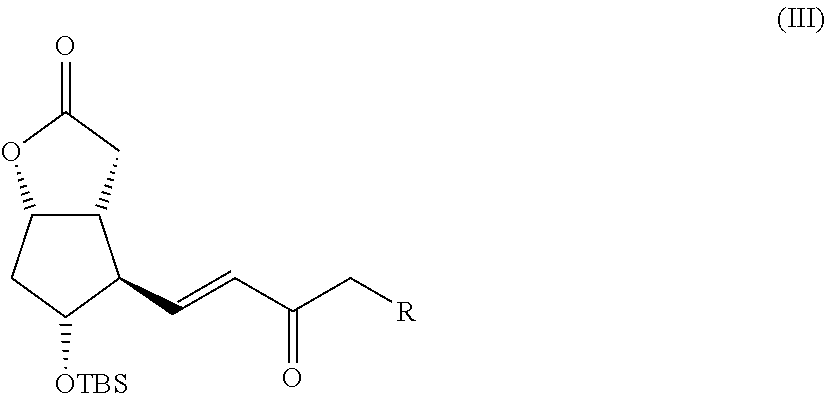 Process for the preparation of prostaglandin derivatives