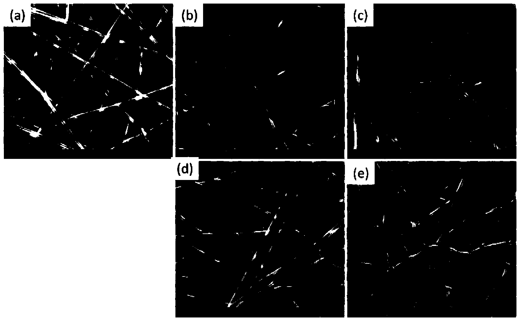 Polyimide nano-fiber membrane with crosslinked structure and preparation thereof