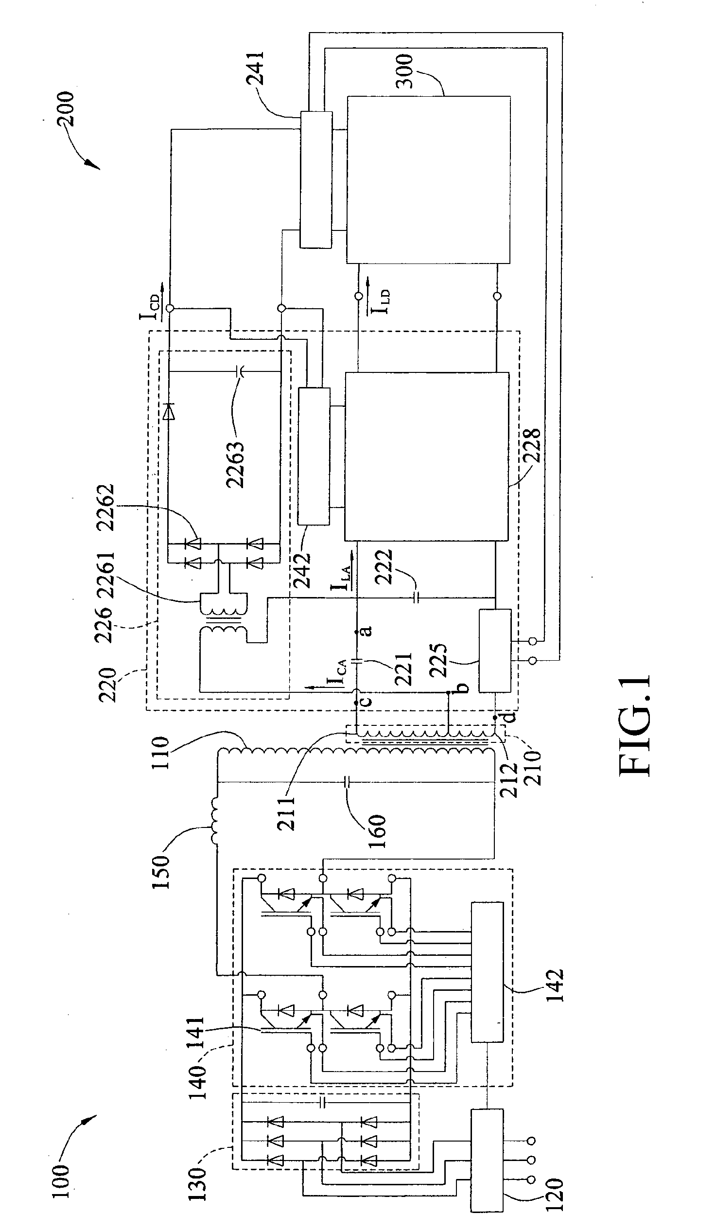 Induction power system