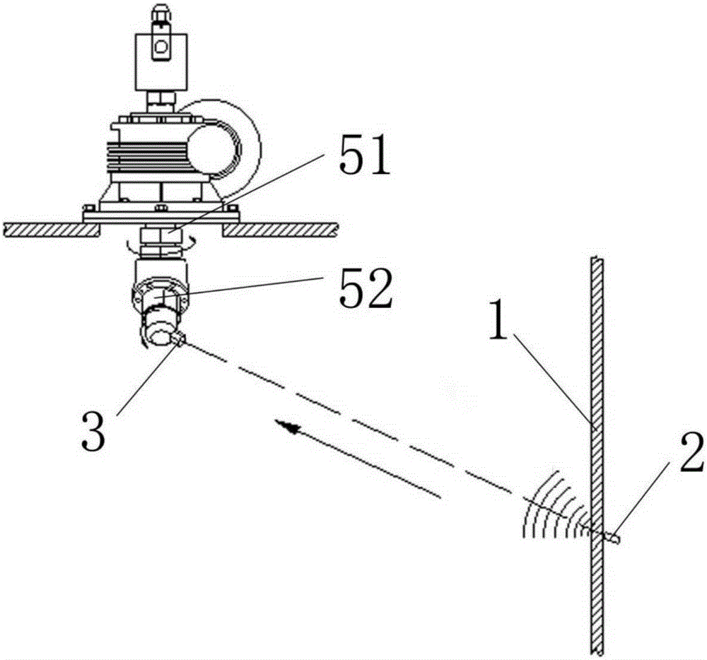 Method for cleaning inner wall of casing, material thickness detection device, cleaning equipment and concrete mixer